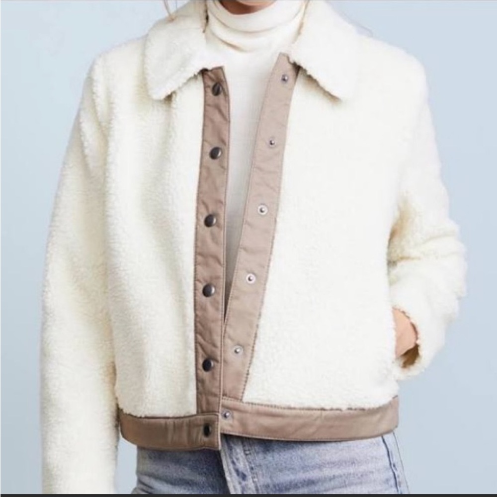 Madewell Faux Shearling Coat